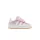 adidas Campus 00s Comfort Closure Camp Clear Pink Cloud White Gum detské nízke streetové tenisky ružové-biele — produktová fotografia na bielom pozadí, bočný