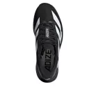 adidas Adizero Evo SL Black White nízke bežecké tenisky čierne-biele — produktová fotografia na bielom pozadí, bočný pohľad