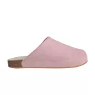 adidas Adimule Clear Pink dámske šľapky ružové — produktová fotografia na bielom pozadí, bočný pohľad