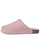 adidas Adimule Clear Pink dámske šľapky ružové — produktová fotografia na bielom pozadí, bočný pohľad