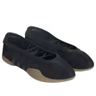 adidas Taekwondo Mei Ballet Black Gum dámske nízke streetové tenisky čierne — produktová fotografia na bielom pozadí, bočný pohľad