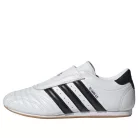 adidas Taekwondo White Black dámske nízke streetové tenisky biele-čierne — produktová fotografia na bielom pozadí, bočný pohľad