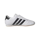 adidas Taekwondo White Black dámske nízke streetové tenisky biele-čierne — produktová fotografia na bielom pozadí, bočný pohľad