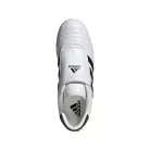 adidas Taekwondo White Black dámske nízke streetové tenisky biele-čierne — produktová fotografia na bielom pozadí, bočný pohľad