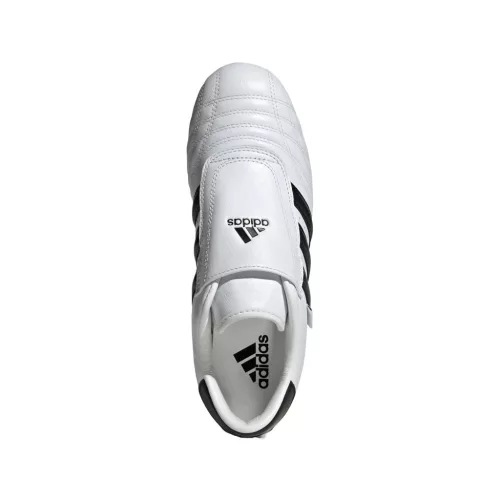adidas Taekwondo White Black dámske nízke streetové tenisky biele-čierne — produktová fotografia na bielom pozadí, bočný pohľad