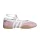 adidas Taekwondo Mei Ballet Clear Pink White dámske nízke streetové tenisky ružové-biele — produktová fotografia na bielom pozadí, bočný pohľad