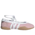 adidas Taekwondo Mei Ballet Clear Pink White dámske nízke streetové tenisky ružové-biele — produktová fotografia na bielom pozadí, bočný pohľad