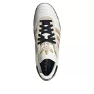 adidas Samba JP Off White Magic Beige nízke streetové tenisky lomené biele-biele — produktová fotografia na bielom pozadí, bočný pohľad