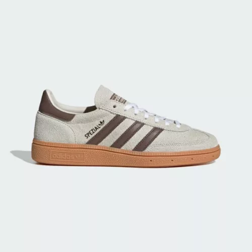 adidas Handball Spezial Off-White Earth Strata Gum (Women's) dámske nízke mestské tenisky béžové
