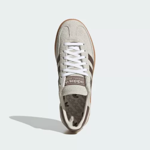 adidas Handball Spezial Off-White Earth Strata Gum (Women's) dámske nízke mestské tenisky béžové