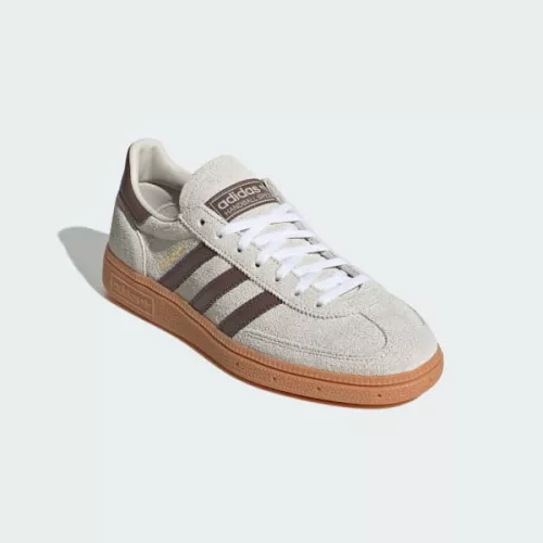 adidas Handball Spezial Off-White Earth Strata Gum (Women's) dámske nízke mestské tenisky béžové