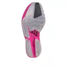 adidas Adizero Adios Pro 4 Shock Pink nízke bežecké tenisky ružové — produktová fotografia na bielom pozadí, bočný pohľad