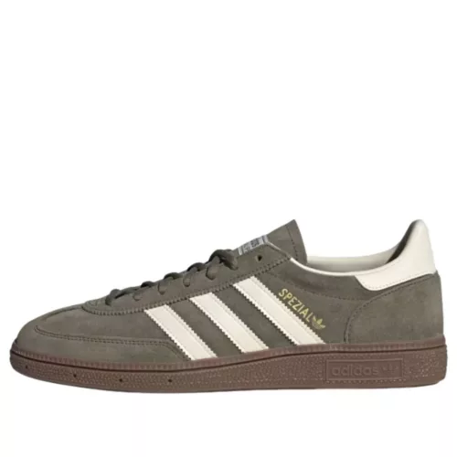 adidas Handball Spezial Olive Strata Cream White pánske nízke mestské tenisky olivovo zelené