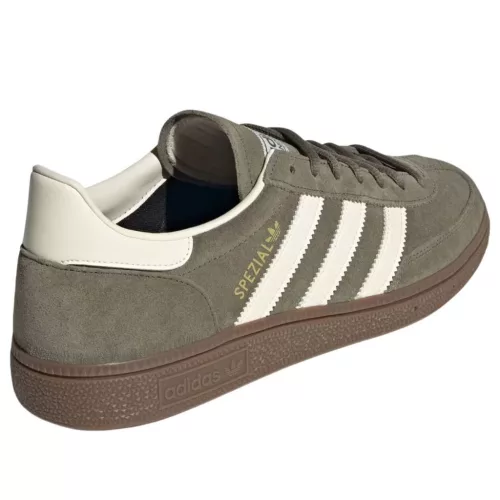 adidas Handball Spezial Olive Strata Cream White pánske nízke mestské tenisky olivovo zelené