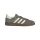 adidas Handball Spezial Olive Strata Cream White nízke streetové tenisky olivové-krémové — produktová fotografia na bielom pozadí, bočný pohľad