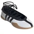 adidas Taekwondo Mei Ballet White Black dámske nízke streetové tenisky biele-čierne — produktová fotografia na bielom pozadí, bočný pohľad