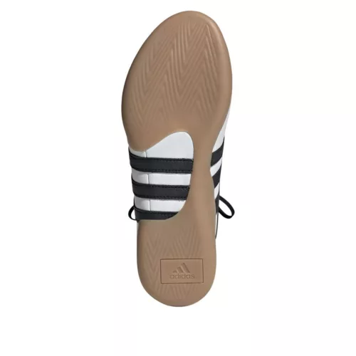 adidas Taekwondo Mei Ballet White Black dámske nízke streetové tenisky biele-čierne — produktová fotografia na bielom pozadí, bočný pohľad