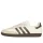 adidas Samba OG Off White Earth Strata Gum dámske nízke streetové tenisky lomené biele-biele — produktová fotografia na bielom pozadí, bočný pohľad