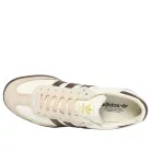 adidas Samba OG Off White Earth Strata Gum dámske nízke streetové tenisky lomené biele-biele — produktová fotografia na bielom pozadí, bočný pohľad