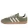 adidas Samba OG Crochet Pack Orbit Green dámske nízke streetové tenisky zelené — produktová fotografia na bielom pozadí, bočný pohľad