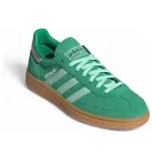 adidas Handball Spezial Semi Court Green Clear Mint Gum dámske nízke streetové tenisky zelené-mentolové — produktová fotografia na bielom pozadí, bočný pohľad