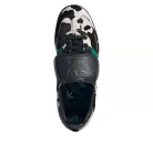 adidas Samba LT Cow Print Black White dámske nízke streetové tenisky čierne-biele — produktová fotografia na bielom pozadí, bočný pohľad