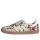 adidas Samba LT Cow Print Brown White dámske nízke streetové tenisky hnedé-biele — produktová fotografia na bielom pozadí, bočný pohľad