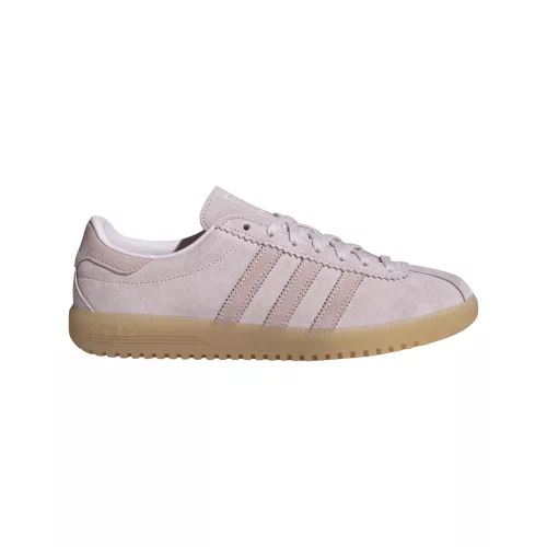 adidas BRMD Almond Pink Clear Pink Gum dámske nízke streetové tenisky ružové — produktová fotografia na bielom pozadí, bočný pohľad