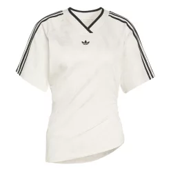 Adidas Rouched Football Jersey dres — produktová fotografia na bielom pozadí, bočný pohľad