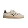 Adidas Handball Spezial Wonder White Cow Stripes dámske nízke streetové tenisky biele — produktová fotografia na bielom pozadí, bočný pohľad