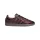 adidas Samba OG Maroon Gold Metallic dámske nízke streetové tenisky bordové-zlaté — produktová fotografia na bielom pozadí, bočný pohľad
