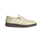adidas Handball Spezial Loafer Warm Vanilla dámske nízke streetové tenisky — produktová fotografia na bielom pozadí, bočný pohľad