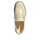 adidas Handball Spezial Loafer Warm Vanilla dámske nízke streetové tenisky — produktová fotografia na bielom pozadí, bočný pohľad