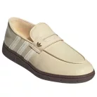 adidas Handball Spezial Loafer Warm Vanilla dámske nízke streetové tenisky — produktová fotografia na bielom pozadí, bočný pohľad