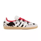 adidas Samba OG Cow Print Aurora Coffee dámske nízke streetové tenisky — produktová fotografia na bielom pozadí, bočný pohľad
