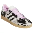 adidas Handball Spezial Cow Print Bliss Lilac dámske nízke streetové tenisky fialové — produktová fotografia na bielom pozadí, bočný pohľad