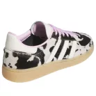 adidas Handball Spezial Cow Print Bliss Lilac dámske nízke streetové tenisky fialové — produktová fotografia na bielom pozadí, bočný pohľad