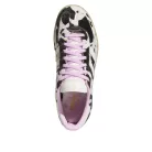 adidas Handball Spezial Cow Print Bliss Lilac dámske nízke streetové tenisky fialové — produktová fotografia na bielom pozadí, bočný pohľad