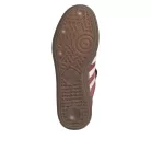 adidas Handball Spezial LT Shadow Red Off White dámske nízke streetové tenisky červené-lomené biele — produktová fotografia na bielom pozadí, bočný pohľad