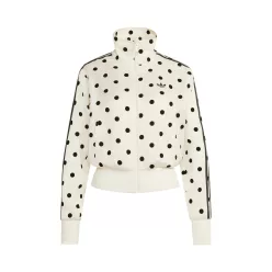   Adidas Satin Polka Dots TT Track Top 'Off White' unisex mikina off white