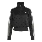 adidas Satin Polka Dots TT Track Jacket Black (Women's) dámska bunda čierna