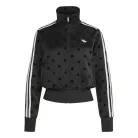 adidas Satin Polka Dots TT Track Jacket Black (Women's) dámska bunda čierna