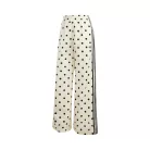 Adidas Satin Polka Dots Wide Leg Pants Off White dámske nohavice off white