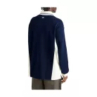 adidas Long Sleeved Polo Shirt Night Indigo unisex tričko tmavomodré