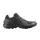 Salomon Speedcross 6 Black Phantom nízke trailové topánky čierne-lomené biele — produktová fotografia na bielom pozadí, bočný pohľad