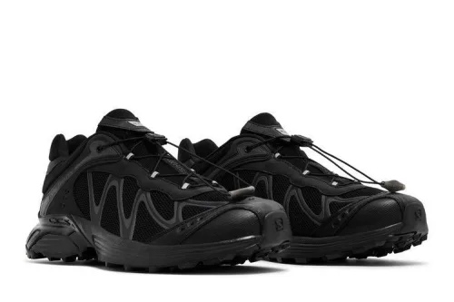 Salomon XT-Whisper 'Black Asphalt' pánske nízke bežecké topánky čierne