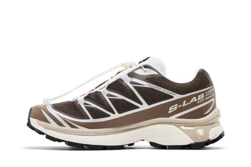 Salomon XT-6 Earth Brown Walnut pánske nízke bežecké topánky hnedé