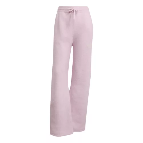 adidas Originals Athletic Dept Knitted Joggers Pink nohavice ružové — produktová fotografia na bielom pozadí, bočný pohľad