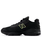 New Balance 1000 Cordura Black Neon nízke streetové tenisky čierne — produktová fotografia na bielom pozadí, bočný pohľad