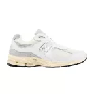 New Balance 2002R White Gold nízke streetové tenisky biele-sivé — produktová fotografia na bielom pozadí, bočný pohľad
